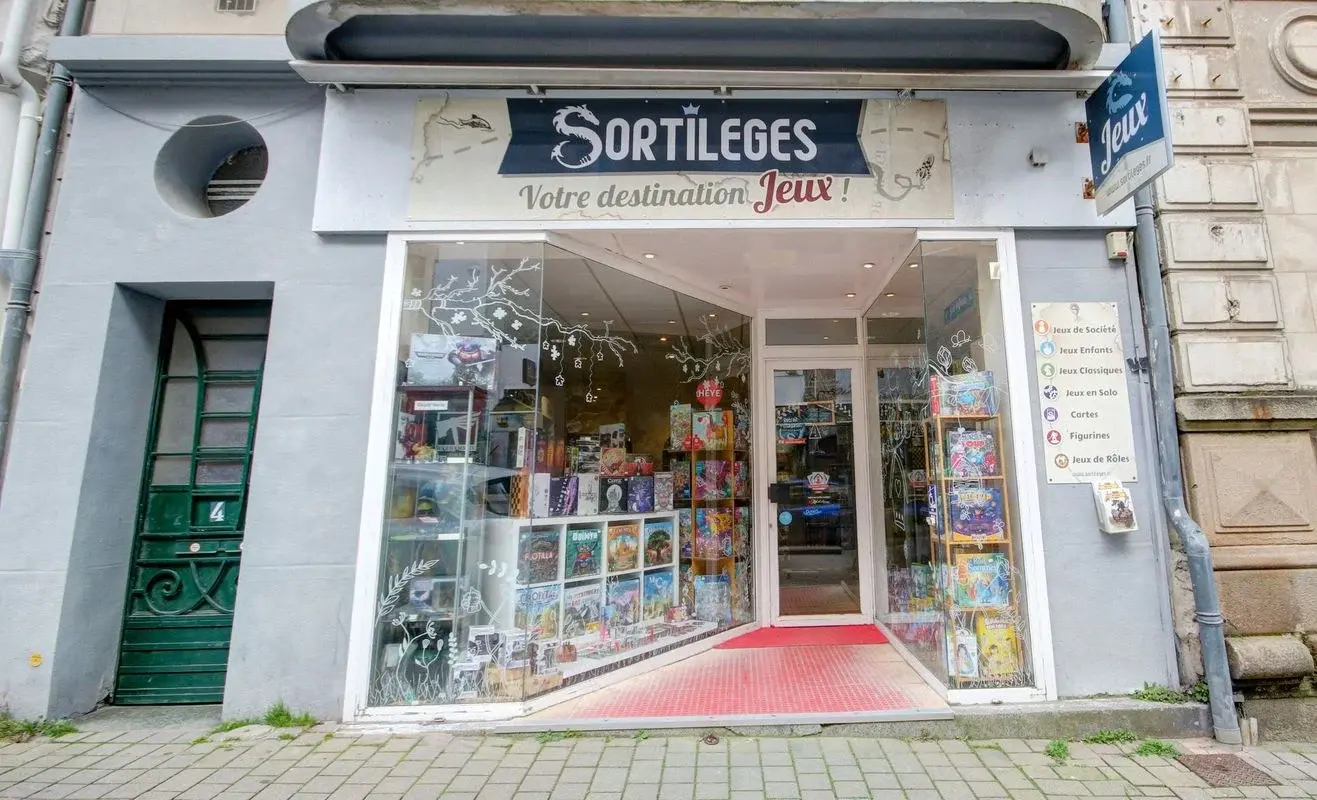 Boutique de jeux Sortilèges à Vannes